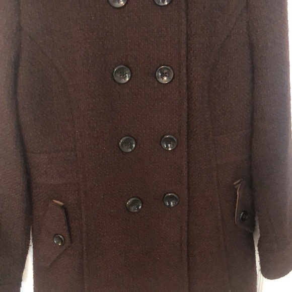 Old Navy Brown Peacoat - Picture 4 of 10